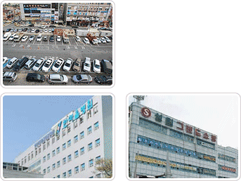 주변 주차장, 한양대의료원 한마음병원, 성원그랜드쇼핑 이미지